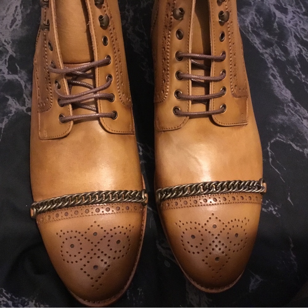 Taft Mens The Grail boot in Honey. - Picture 10 of 10